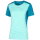 La Sportiva Sunfire T-Shirt - Womens, Turquoise/Crystal, Extra Small, M30-616635-XS