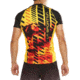 La Sportiva Wave T-Shirt - Mens, Black/Yellow, Medium, P07-999100-M