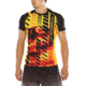 La Sportiva Wave T-Shirt - Mens, Black/Yellow, Medium, P07-999100-M