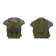 Lancer Tactical 1000D Nylon MOLLE Plate Carrier Vest, Olive Drab, CA-301GN