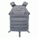 LBX Tactical Modular Plate Carrier Vest, Wolf Grey, Small LBX-0300-S-Wolf Grey
