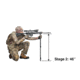 Leapers UTG Monopod with V-Rest and Camera Adaptor, 20.5in. to 58.75in., _x000D_ TL-MP150Q