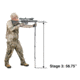 Leapers UTG Monopod with V-Rest and Camera Adaptor, 20.5in. to 58.75in., _x000D_ TL-MP150Q