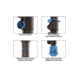Leapers UTG Monopod with V-Rest and Camera Adaptor, 20.5in. to 58.75in., _x000D_ TL-MP150Q