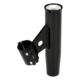 Lee's Tackle Clamp-On Rod Holder - Black Aluminum - Vertical Mount - Fits 1.315 O.D. Pipe, RA5002BK