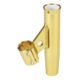 Lee's Tackle Clamp-On Rod Holder - Gold Aluminum - Vertical Mount - Fits 1.050" O.D. Pipe, RA5001GL