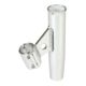 Lee's Tackle Clamp-On Rod Holder - Silver Aluminum - Vertical Mount - Fits 1.900" O.D. Pipe, RA5004SL