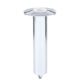 Lee's Tackle Stainless Steel Swivel Base Flush Mount Rod Holder 2.25" OD X 10.5" Tube 0, RH577V