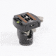 Leofoto LH-25LR Mini Ball Head w/ LR-50 Lever-Release Clamp, Arca, Black, LH-25LR