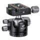 Leofoto LH-36 Low Profile Ball Head &amp; QR Plate, Arca, Black, LH-36