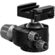Leofoto LH-40LSC Lever-Release Hybrid Clamp Ball Head, Arca/Picatinny, Black, LH-40LSC