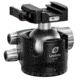 Leofoto LH-55LSC Lever-Release Hybrid Clamp Ball Head, Arca, Black, LH-55LSC