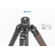 Leofoto LX-224CT/SW-02 Reversible Travel Tripod for Binoculars w/ 2-Way Pan Head Kit, Black, LX-224CT+SW-02