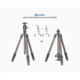 Leofoto LX-284CT/XB-38 Reversible Travel Tripod w/ Ball Head Set, Black, LX-284CT+XB-38