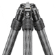 Leofoto SO-282CMX Short Inverted Outdoors Series Carbon Fiber Tripod w/ FIXED Apex/Platform, Black, SO-282CMX