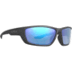 LEU 186746 CHEYENNE MATTE BLACK BLUE MIRROR