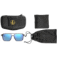 Leupold Bridger Sunglasses, Matte Black Frame, Blue Mirror Lens, 186748