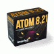 Levenhuk Atom 8x21 Binoculars, Black, Medium 67675