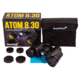 Levenhuk Atom 8x30 Binoculars, Black, Small, 74154