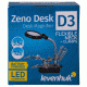 Levenhuk Zeno Desk D3 Magnifier, Black/Silver, Medium 70441