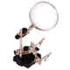 Levenhuk Zeno Refit ZF15 Magnifier, Black/Silver, Small, 74074
