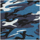 Liberty Mountain Camo Black Bandana 8B107