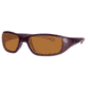 Liberty Sport Suns GLIDEProtective Eyewear Plum Frame,Amber w bronze flash Lens, Women GLIDEPLUM5717130HCL