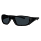 Liberty Sport Suns GLIDE Protective Eyewear Shiny Black Frame,Grey Polar Lens, Unisex GLIDESBLK5717130GPL