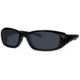 Liberty Sport Suns RIDER Protective Eyewear Shiny Black Frame,Grey Polar Lens, Unisex RIDERSHBK6017130GPL