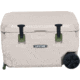 Lifetime Products 65 Quart High Performance Cooler w/ Wheels, Pumice/Green, 91179