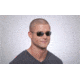 Maui Jim Little Beach Sunglasses w/ Blue Frame and Neutral Grey Lenses - 515-03, On Model