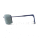 Maui Jim Little Beach Sunglasses w/ Blue Frame and Neutral Grey Lenses - 515-03, Side View