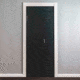 Lockdown Vault Door, Out Swing, 28/30in, LH, Black, 1118815