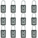 LockState KeyDock Lock Box, 12 PK LS-KD100-12