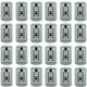 LockState KeyDock Wall Mount Safe, 24 PK LS-KD110-24