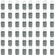 LockState KeyDock Lock Box, 48 PK LS-KD100-48