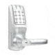 Lockstate RemoteLock OpenEdge Commercial Grade Wi-Fi Lever Lock, Silver, 2.75 x 2.75 x 7 in, RL-OpenEdge CG Silver