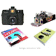 Lomography Color Flash Holga Camera Starter Kit 829 - 120 Medium Format Film Camera w/ Color Flash