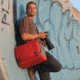 Lowepro Nova Sport 35L AW Shoulder Bag, Pepper Red LP36609