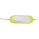 Luhr Jensen 2/0 Jensen Dodger, Chartreuse / Silver Prism-Lite, 5100-020-0158