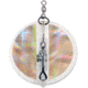 Luhr Jensen 3 Dipsy Diver Magnum, Clear / Silver Disco Tape / Clear Bottom, 5560-003-1150