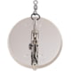 Luhr Jensen 3/0 Dipsy Diver, Silver / Silver Bottom, 5560-030-0920