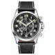 LUMINOX Field Valjoux Automatic Chronograph Watch, Black/Ivory, 48mm A.1861
