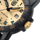 Luminox Leatherback Sea Turtle Giant Outdoor Watch, Gold/black - XS0325GP