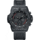 Luminox Navy Seal Chronograph 3580 Series Watches, Black/Black, 45mm, XS.3581.SIS