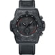 Luminox Navy Seal Chronograph 3580 Series Watches, Black/Black, 45mm, XS.3581.SIS