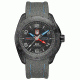 LUMINOX SXC Steel GMT Watch, Black/Gray, 45.5mm A.5121.GN