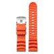 Luminox Watches Rubber Watch Strap, 24 mm, Orange, 8200511684631