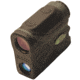 Luna Optics 7x24mm Laser Rangefinder Monocular, 1300 yds Maximum Range, Waterproof, w/ Angle Measurement &amp; Ballistic App, Green/Black, LRF1300M-PRO