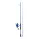 Lunkerhunt AUX Spinning Rod Combo, Blue, 7ft, SAUXCOM01